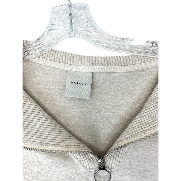 Varley Miller Half Zip in Classic Sweat Sweatshirt Size S Style VAR00902 - Picture 4 of 13